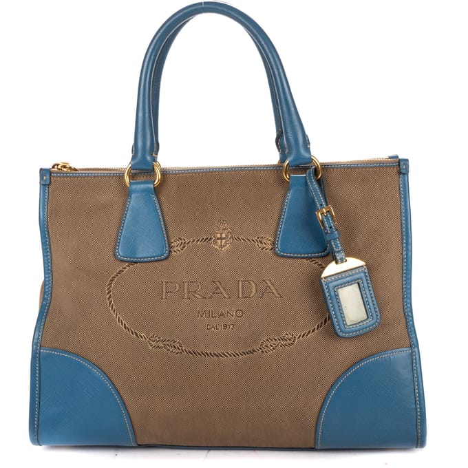 Saffiano Trimmed Tote Medium  schoudertas