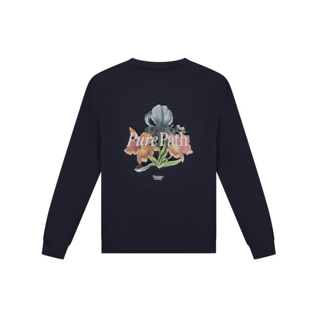 Pure Path Sweater Trio of Flowers Navy (26010309 - 57)