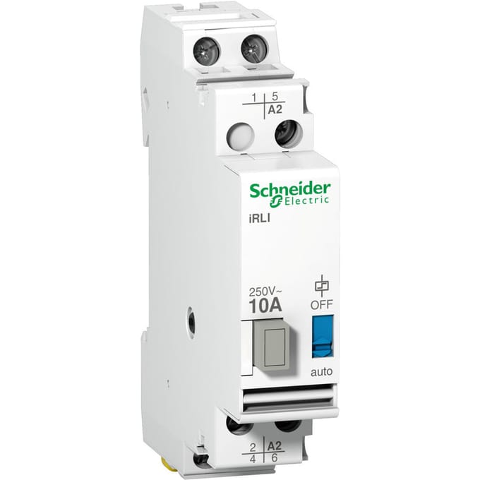 Schneider Electric Acti9 IRLI Omschakeling Relais 10A 240V - A9E15535