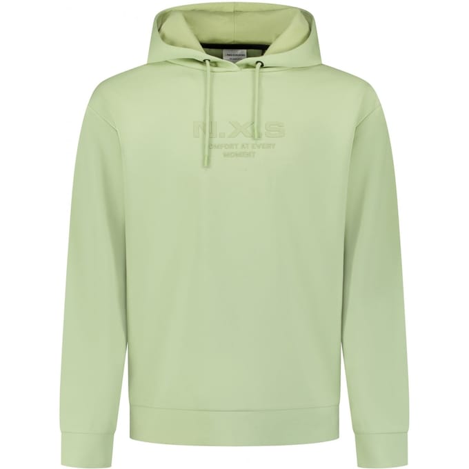 No Excess Sweater Full Zipper Hooded Interlock Green Größe: S | Kaputzenpullis Outlet | Herren | Grün