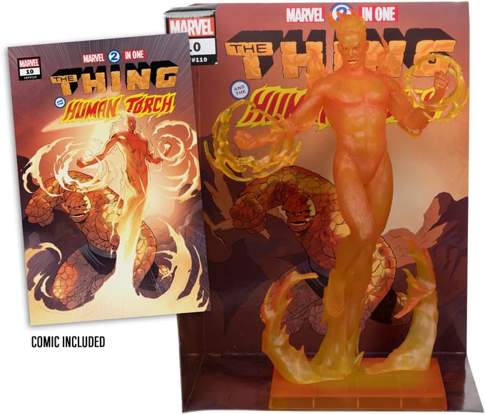 McFarlane Toys Marvel - Figuur - Human Torch 1/6 Marvel 2-in-One #10
