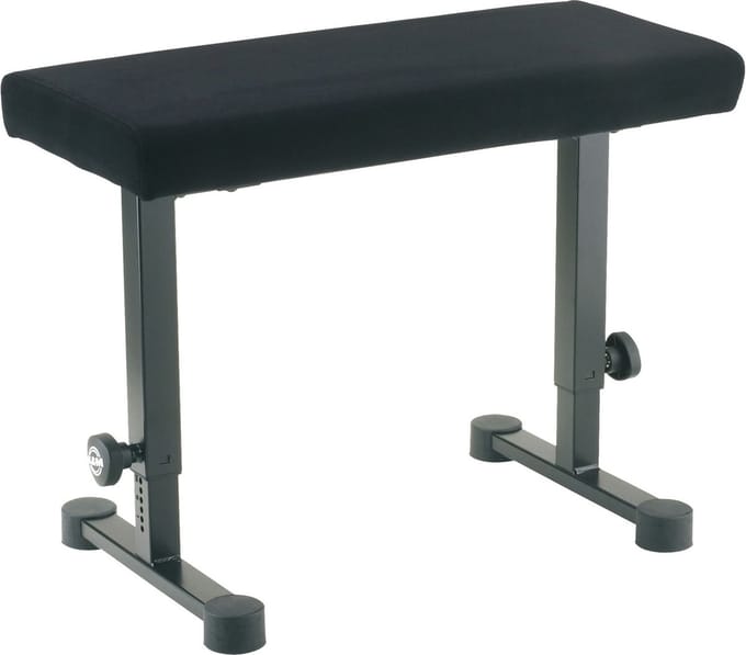Konig & Meyer 14086 verstelbare pianobank stof