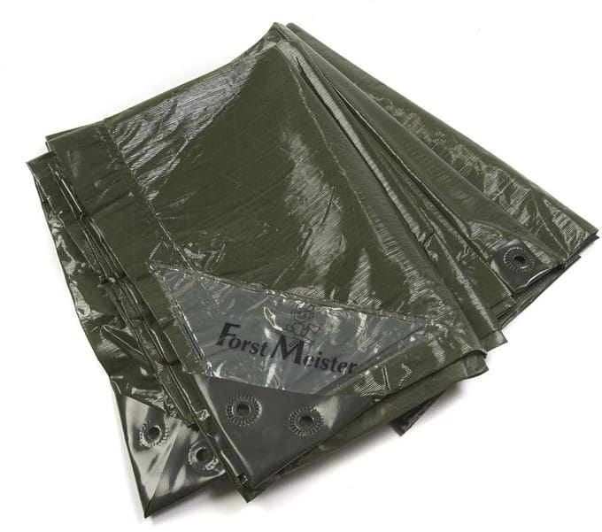 Afdekzeil, groen, 3 x 4 m, 80 g