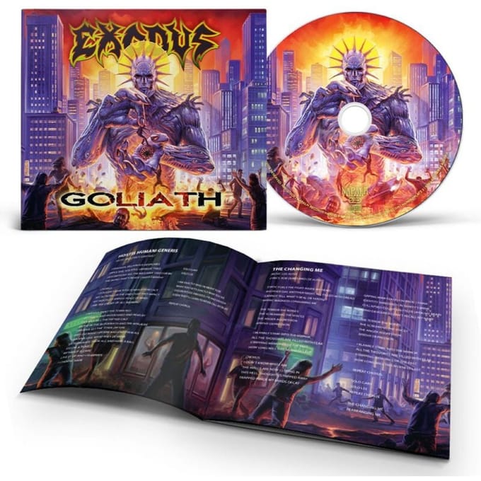 Exodus CD - Goliath - voor Geen - standaard