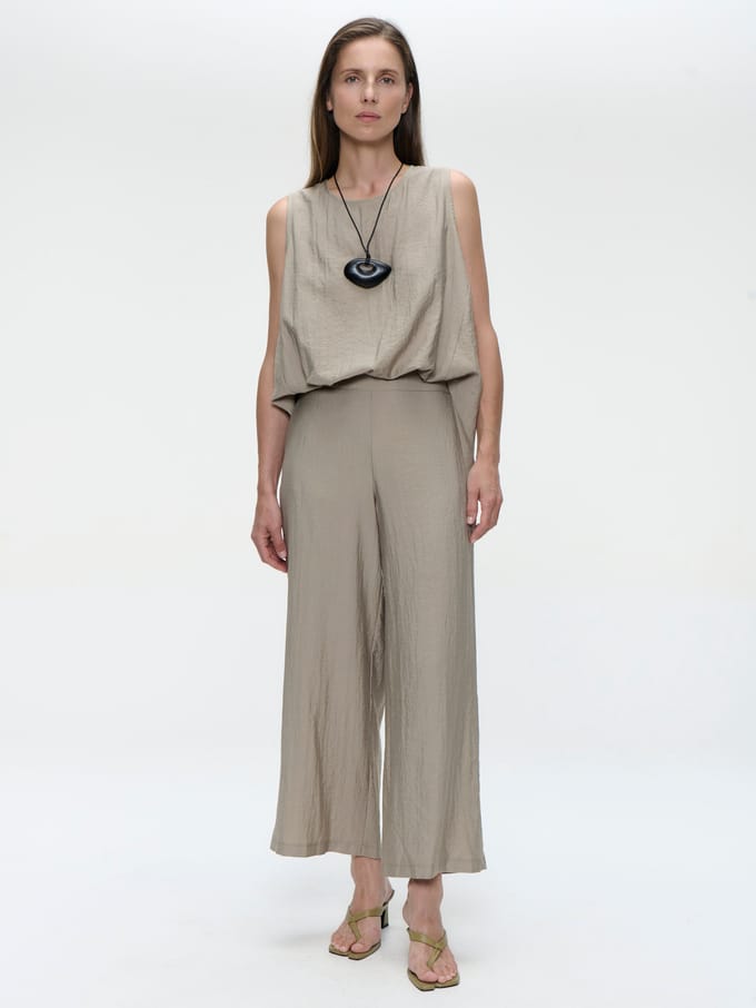 Pants viscose 23202 | Desert - Desert / S