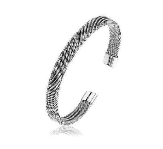 Montebello Armband Juneau - 316L Staal - Spang - 8mm - ∅64mm