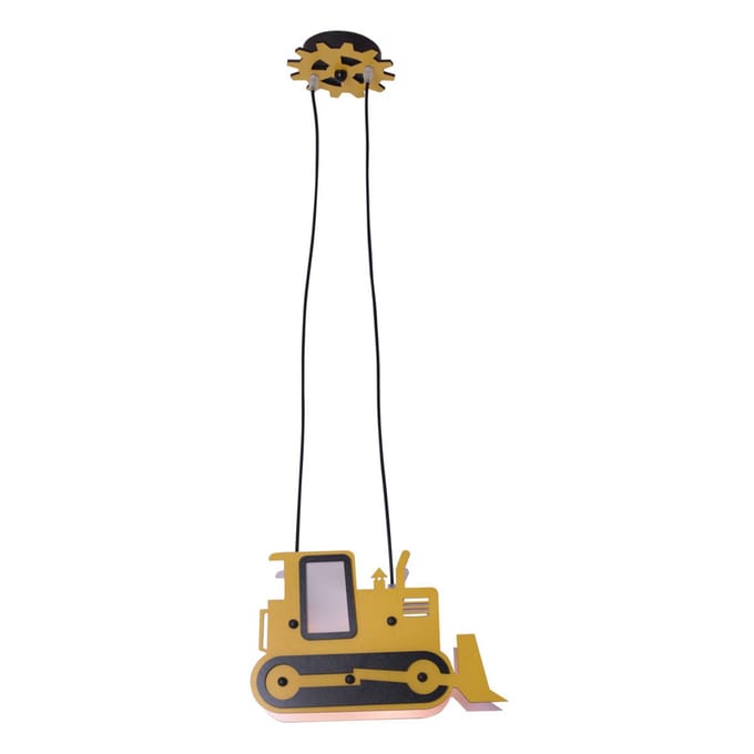 Näve Hanglamp Carter - de lichtgevende bulldozer
