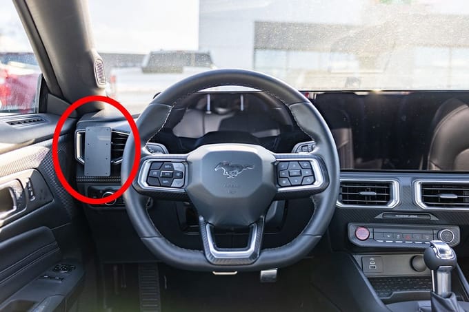 Brodit ProClip houder geschikt voor Ford Mustang 2024 - Left mount