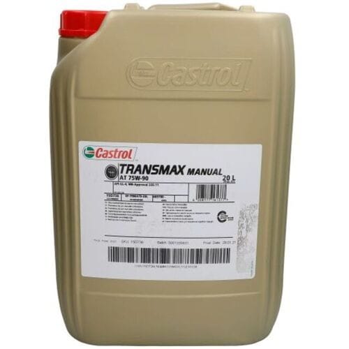 Transmissie olie CASTROL 16096B Transmax MANUAL 75W90 20L