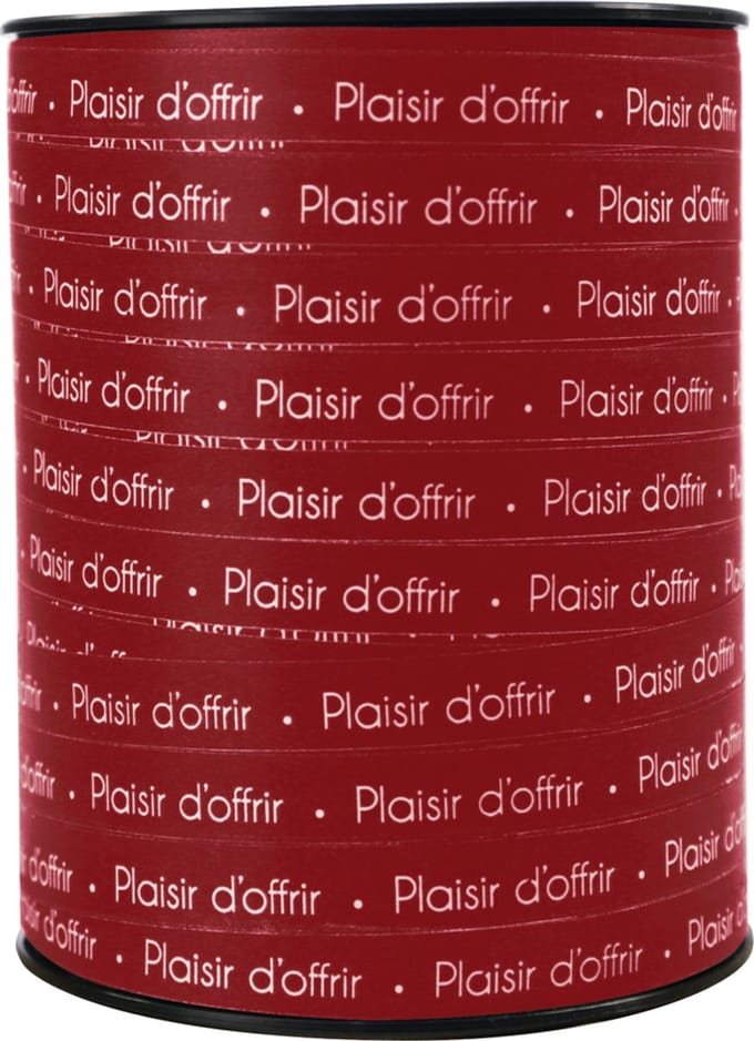 Clairefontaine geschenklint op rol 'Plaisir', zwart