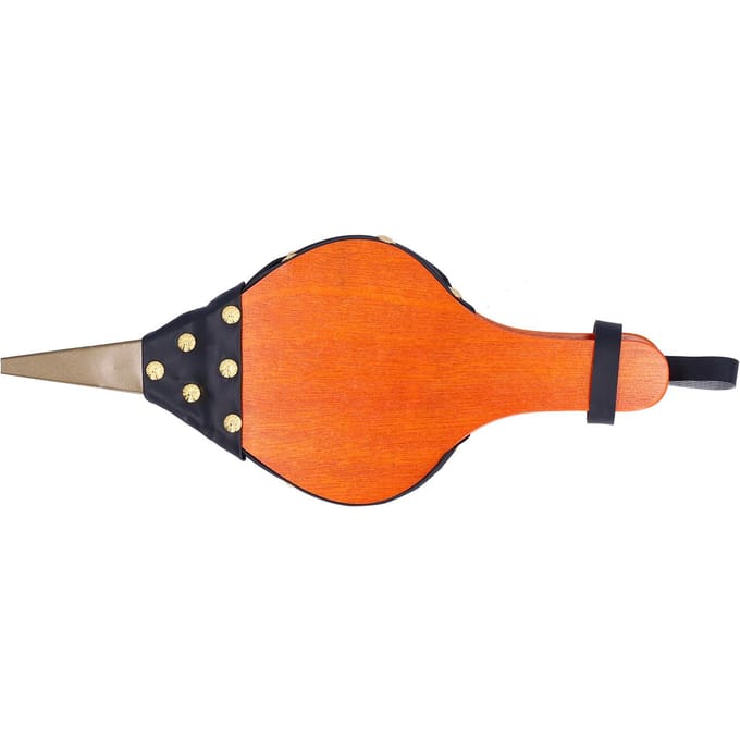 Barbecue Blaasbalg Houtkachel Handmatige Bladblazer voor Machine Stofverwijdering Barbecue Picknick orange
