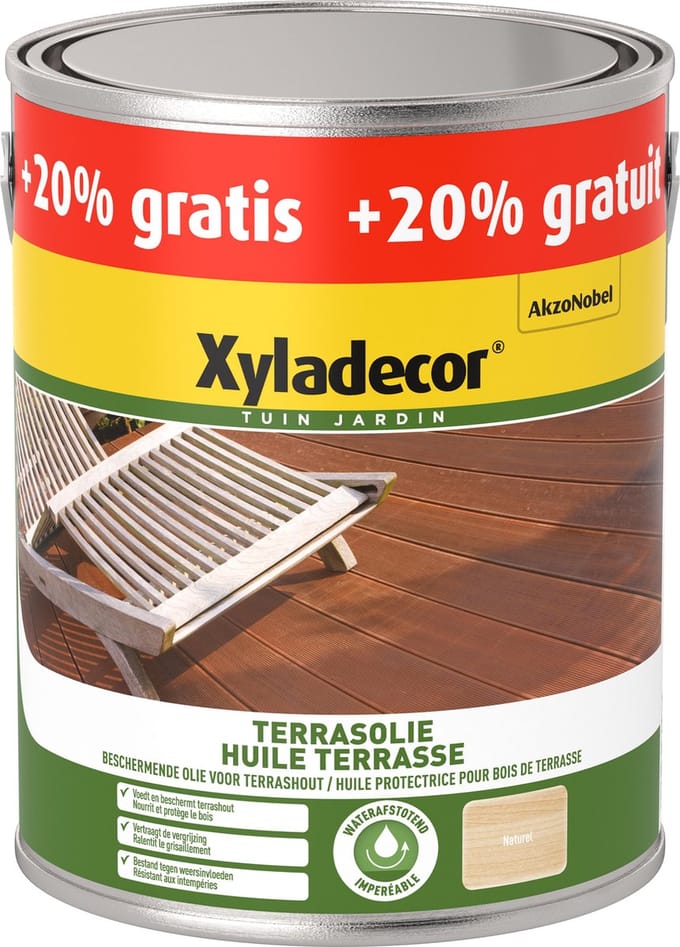 Xyladecor - Terrasolie - Naturel - 3 L