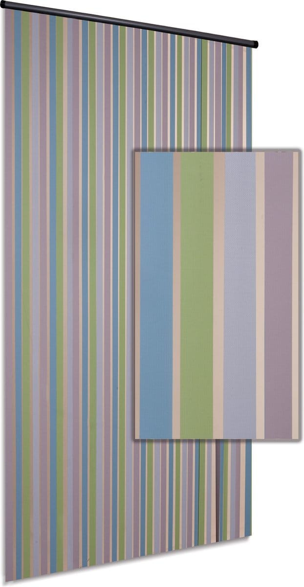 Vliegengordijn/deurgordijn Linten High Quality - Multi/pastel - 90x220 cm