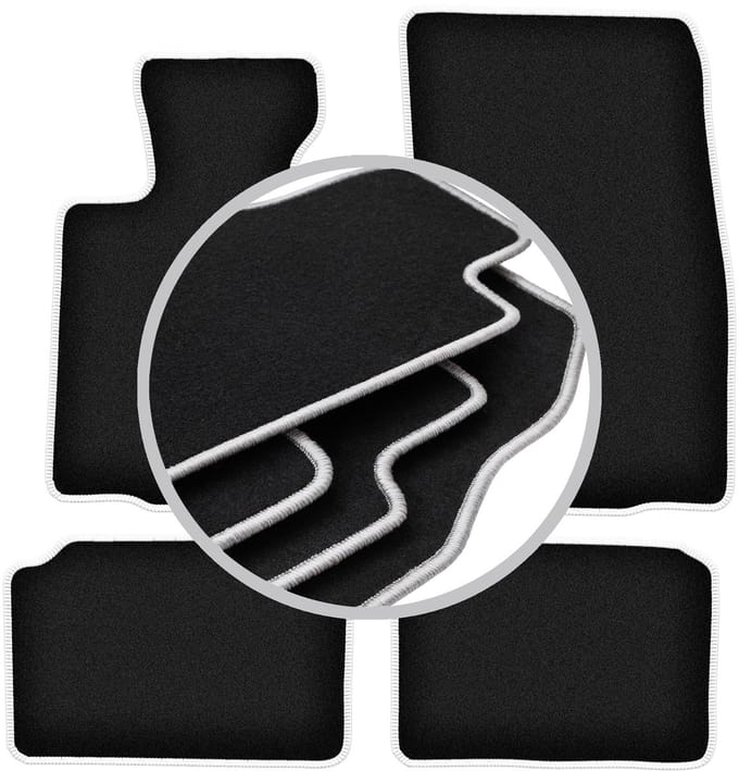 CARLUX-SILVER automatten voor: Mini Countryman R60 hatchback (2010-2017)