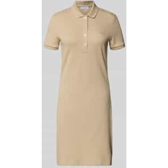 Slim fit polojurk van katoenmix model 'LIONNE'