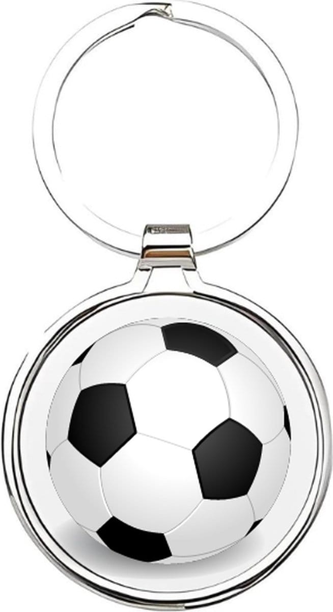 Akyol - Voetbal Sleutelhanger - voetbal - liefhebber - Cadeau - Sport - 2,5 x 2,5 CM