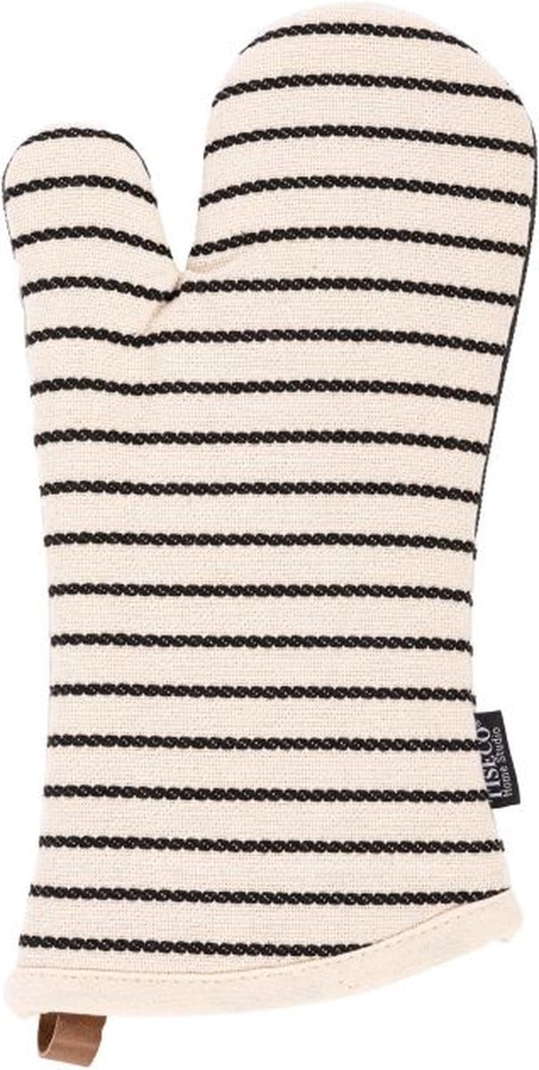 Ovenwant (1R + 1L) SHERLOCK Cable, 17x33cm, zwart