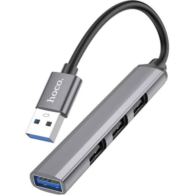 Hoco HB26 4-in-1 USB Hub – USB naar USB 3.0 + 3× USB 2.0