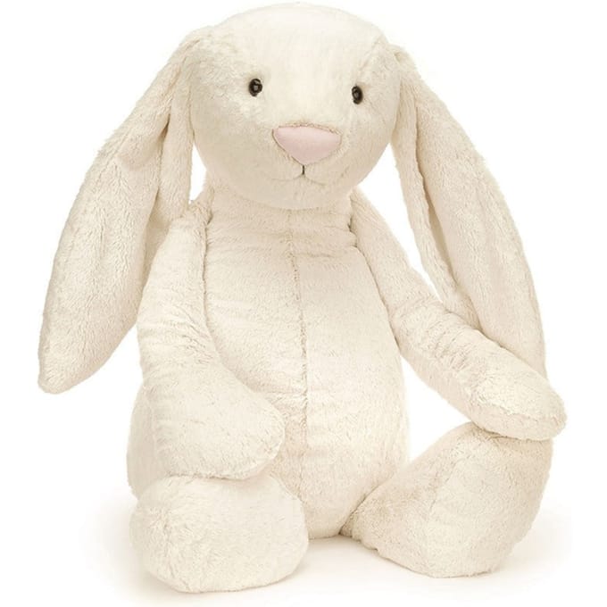 Jellycat knuffel Bashful bunny cream really really big