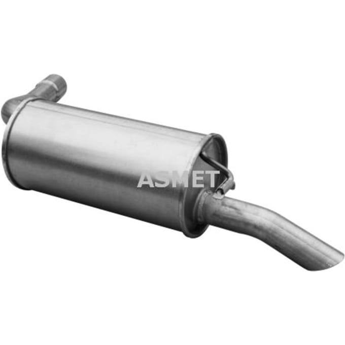 Geluiddemper achter ASMET 07.057
