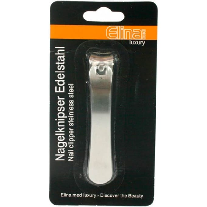 Nagelknipper roestvrij staal 9cm Kaart