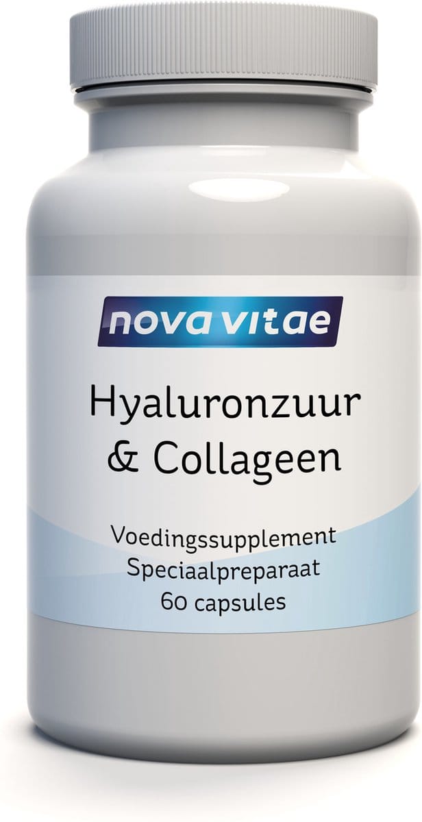 Nova Vitae - Hyaluronzuur met Collageen - 60 capsules