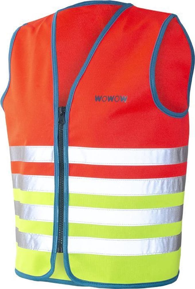 WOWOW Fluohesje kind EN17353 - Wasabi Jacket Red L