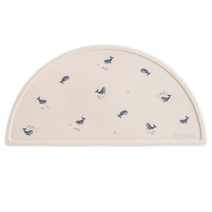 Mushie Placemat Siliconen - Whales