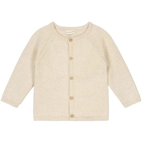 Prénatal newborn vest Pure Dark Ecru Melange 62 unisex