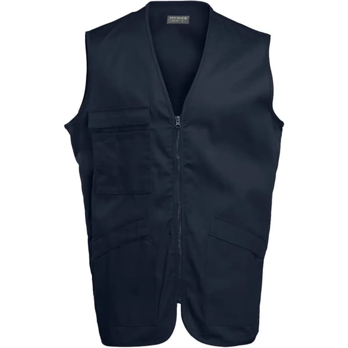 Multifunctionele polycotton gilet Pen Duick