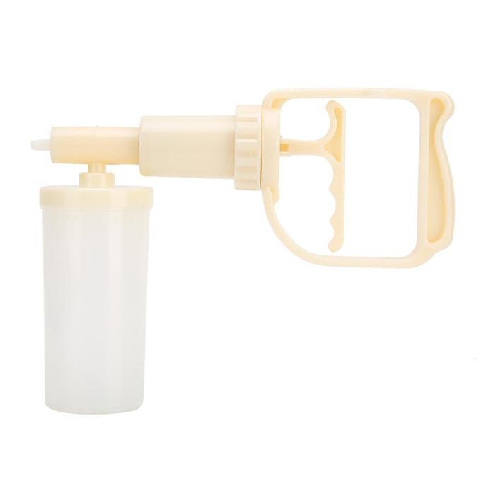 Draagbare PVC-sputumzuiger, draagbare sputumzuiger voor ouderenzorg beige
