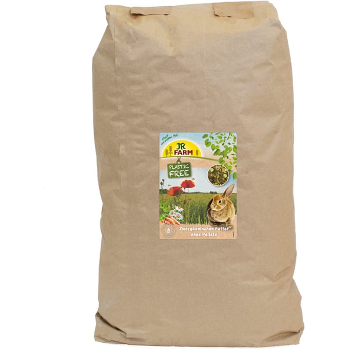 5kg JR Farm Plasticvrije Dwergkonijn zonder korrels