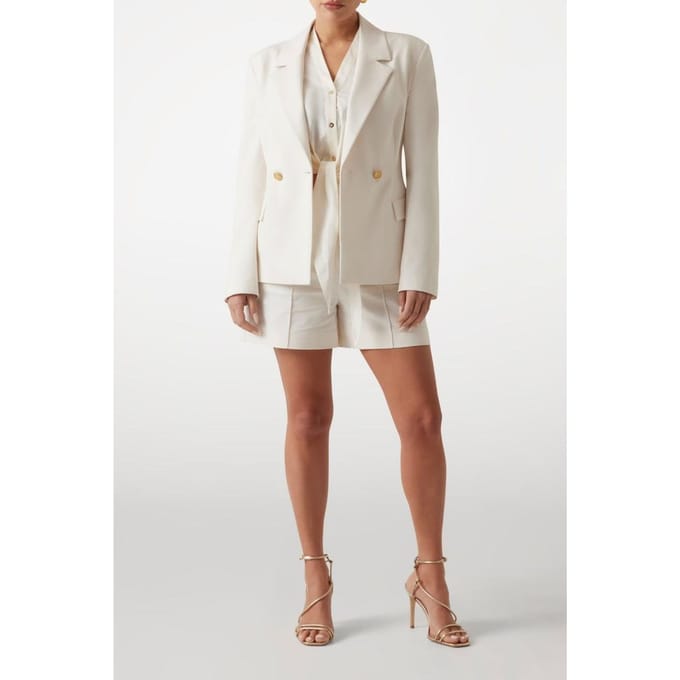 GUESS Sunny Blazer Sandy Shore Taglia: 36 | Blazers Outlet | Donna | Marrone