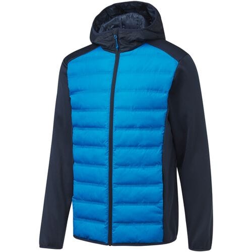 CRIVIT Heren hybride jack (Lichtblauw/donkerblauw, L (52/54))