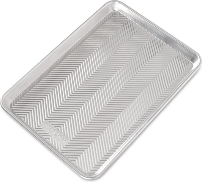 Bakplaat met Structuur, 40 x 28,7 cm, Aluminium - Nordic Ware | Naturals Prism
