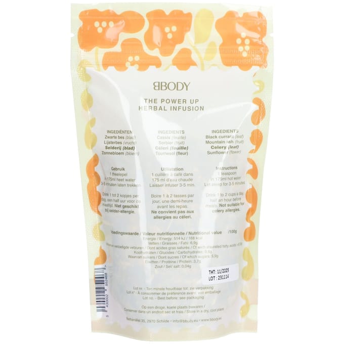 BBODY The Power Up Herbal Infusion 90 Thee