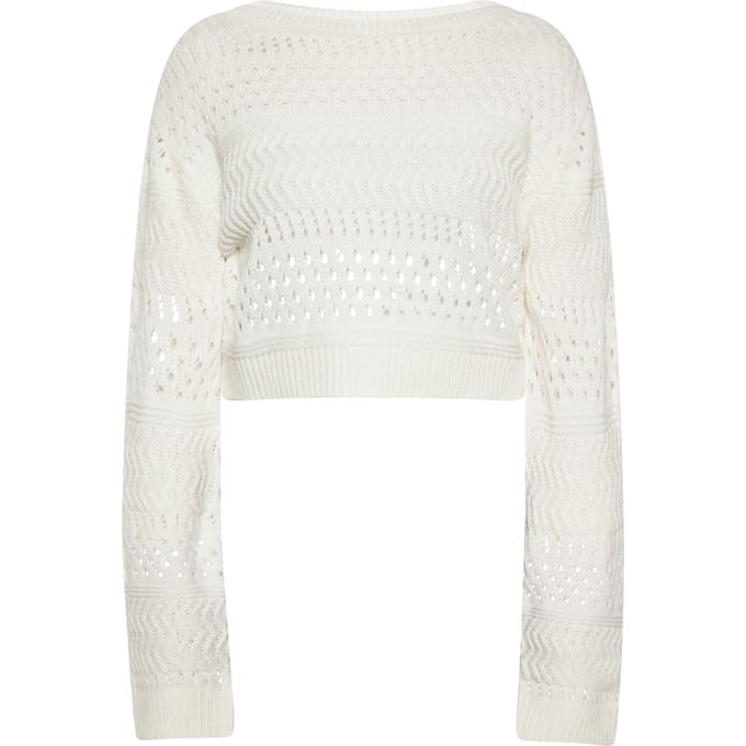 Mymo Jumper Dames wit
