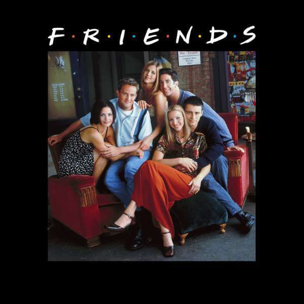 Friends Classic Character trui - Zwart - M