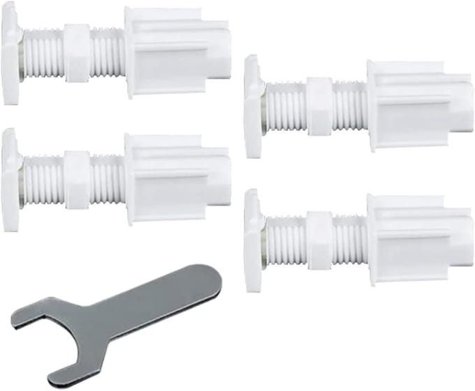 Roller Shutter Brackets - Montageonderdelen - Verticale Montage - Duurzaam Polycarbonaat - 93 x 24 x 23 cm - Meerkleurig