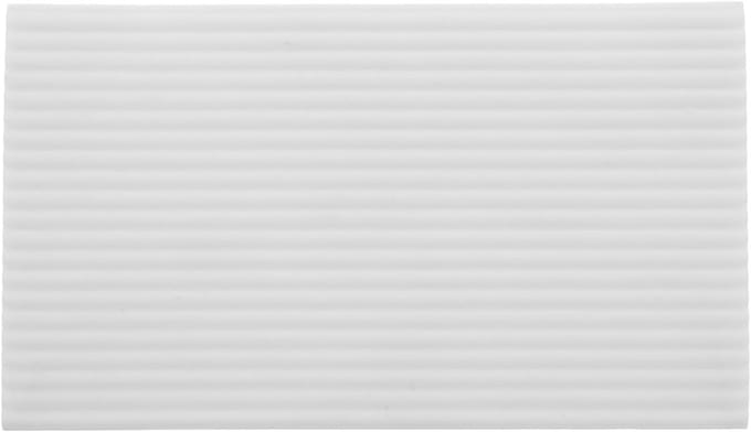 Robotstofzuiger Drempelhulp - Nivelleringsmat Deuropening - Soepele Doorgang - Universele Compatibiliteit - 17.3 x 10 x 2 cm - Wit