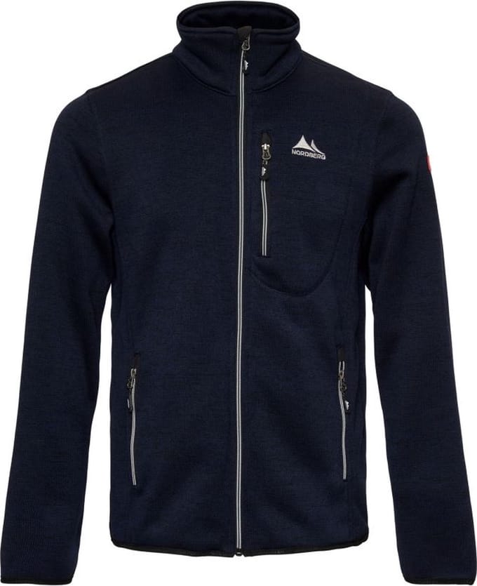 Nordberg Benjamin Fleece Vest - Heren - Navy Melange - Maat L