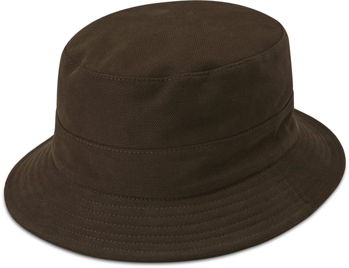 Giotto Donkerbruine Moda Bucket Hoed