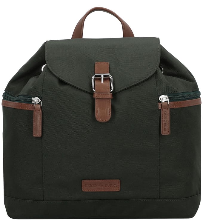 Greenburry Heidi Stad rugzak 32 cm - grün