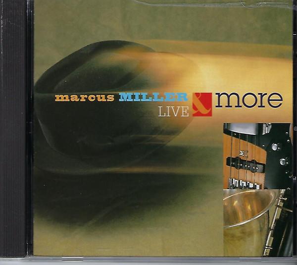 CD MARCUS MILLER - Live And More 602032 P.R.A. Records 1997 VS Jazz Gebruikt beige