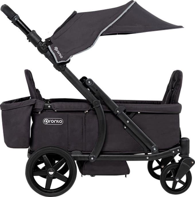 Pronto Stroller - Bolderkar - Opvouwbaar - Kinderwagen - Bolderwagen - Duo wagen - Dubbelzits - Tip - Kinderen