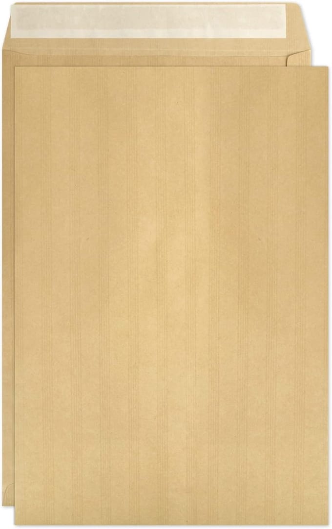 Bruine Kraftenveloppen E4 Zelfklevend 280x400 mm voor Verzending