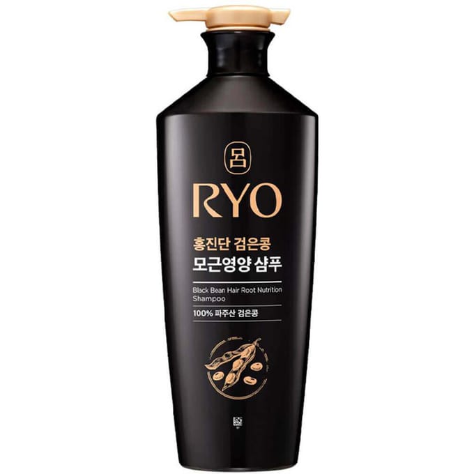 RYE Shampoo Nourrissant pour les Racines des Cheveux aux Haricots Noirs 820ml 820ml black