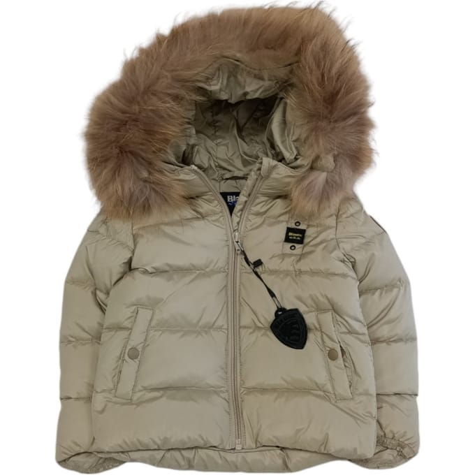 Blauer - Downjack 301 Beige C/pelliccia 24WBBXC02550