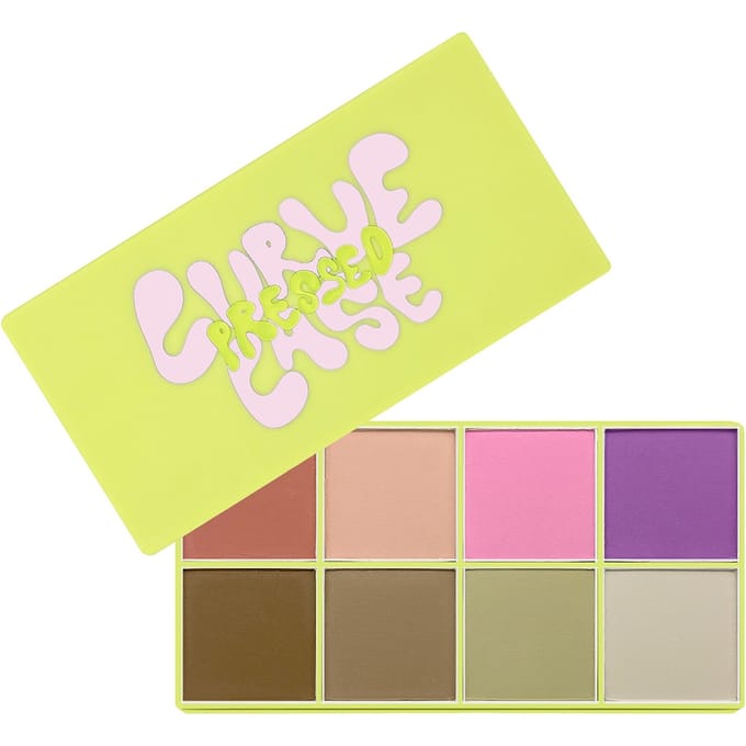 Made By Mitchell Curve Case Pressed Powder Blusher Palette (Various Shades) - Lighter