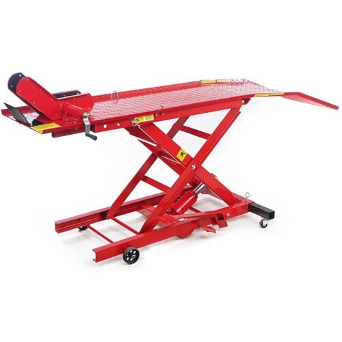 HBM 360 kg Motorheftafel - Rood